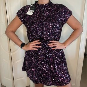 New sequins dress